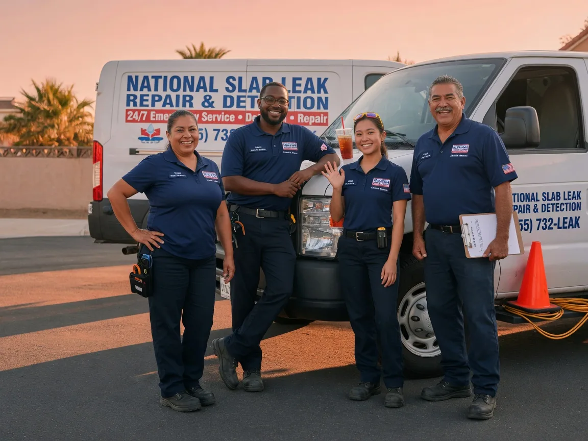 Slab Leak Detection company in Quantico, MD